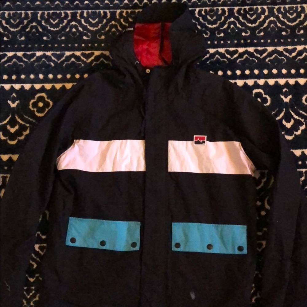 LRG Lifted Research Group Black Striped Jacket